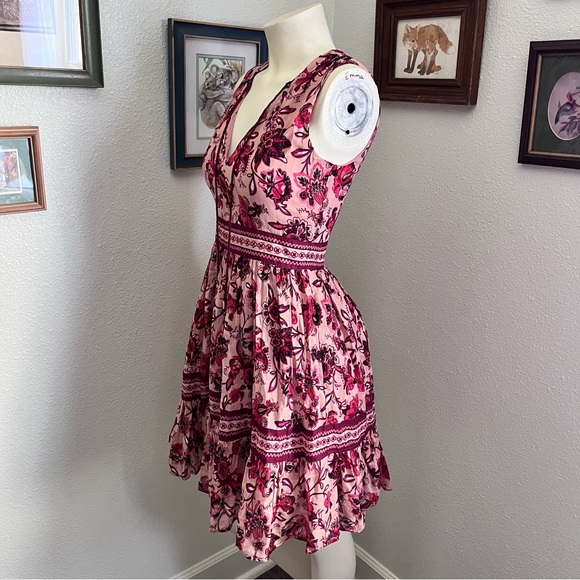 Kate Spade Paisley in Bloom Dress Conch Shell Size 0 - Picture 3 of 14
